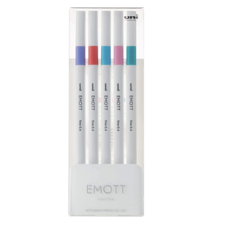 FINELINER EMOTT 0,4MM    5PZ PASSION 2