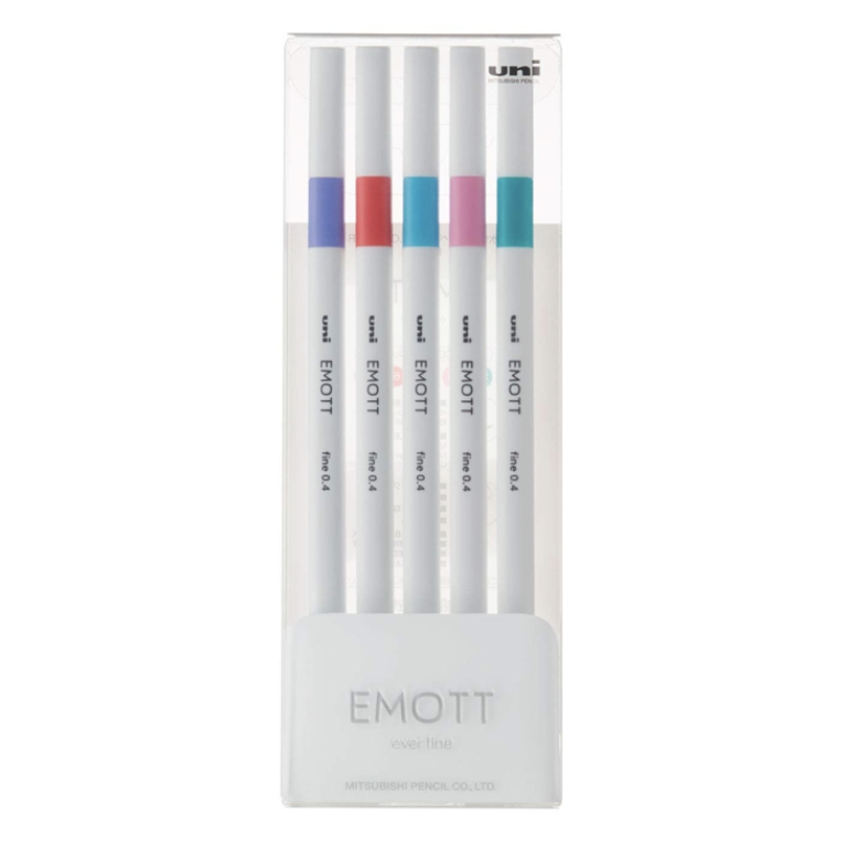 FINELINER EMOTT 0,4MM    5PZ CANDY POP 5