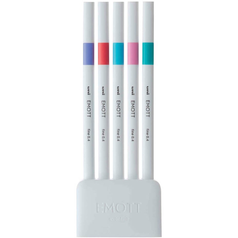 FINELINER EMOTT 0,4MM    5PZ CANDY POP 5 2