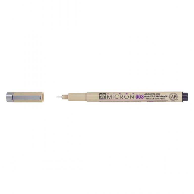 FINELINER PIGMA MICRON (003) 0,15MM NERO 12PZ 3