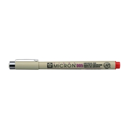 FINELINER PIGMA MICRON 0,05 ROSSO 12PZ