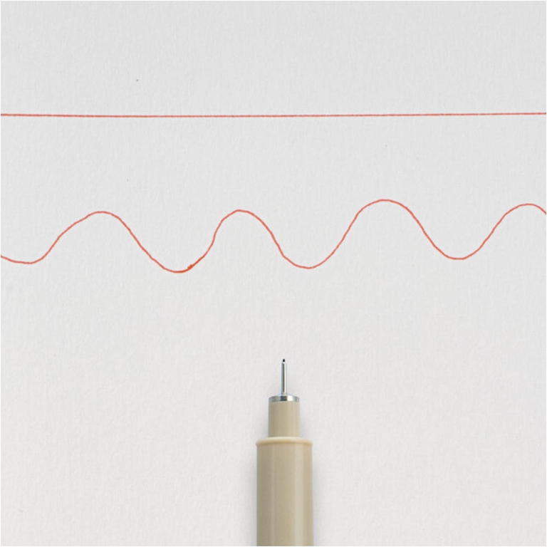 FINELINER PIGMA MICRON (005) 0,2MM ROSSO 12PZ 2