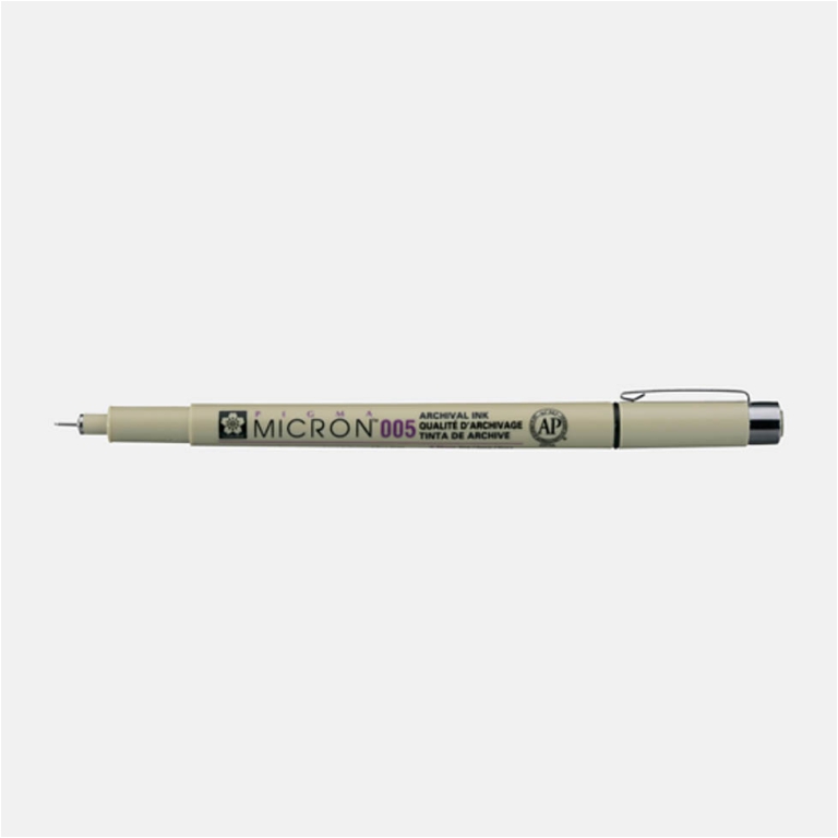 FINELINER PIGMA MICRON (005) 0,2MM NERO 12PZ 3