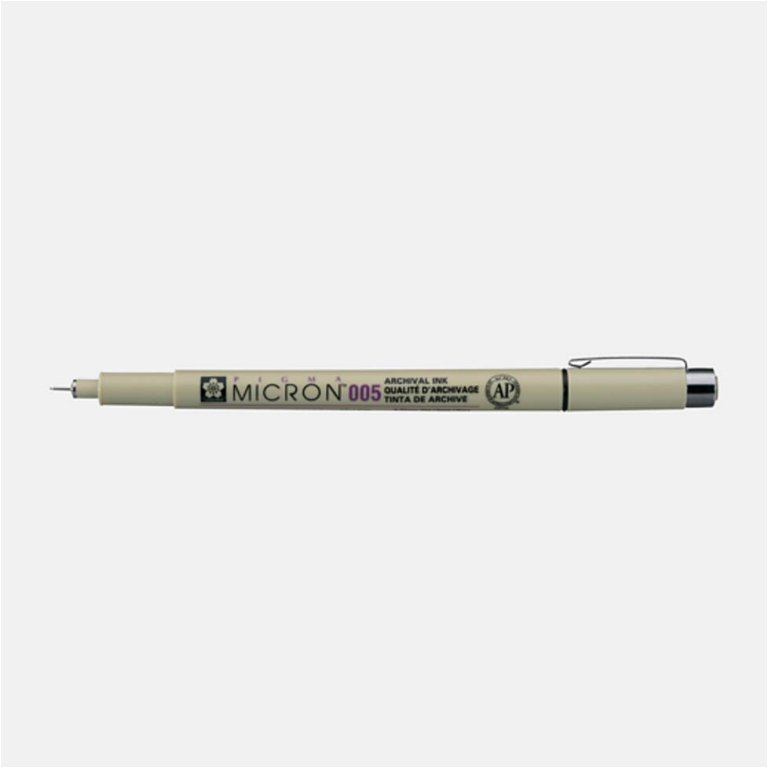 FINELINER PIGMA MICRON 0,05 NERO 12PZ 3