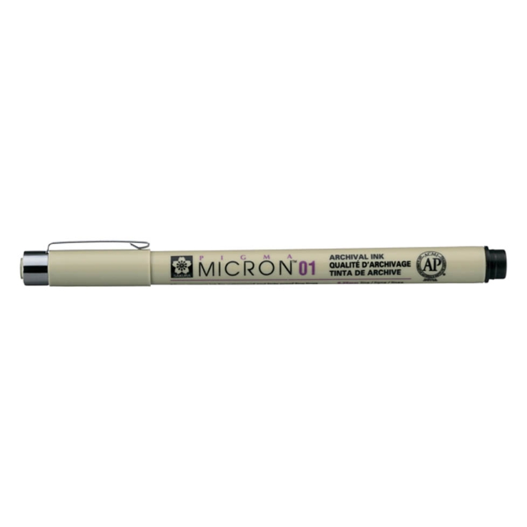 FINELINER PIGMA MICRON (01) 0,25MM NERO 12PZ