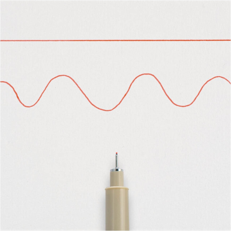 FINELINER PIGMA MICRON (01) 0,25MM ROSSO 12PZ 2