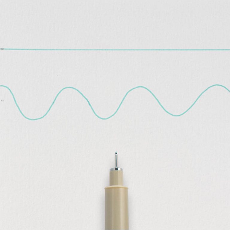 FINELINER PIGMA MICRON (01) 0,25MM VERDE 12PZ 2