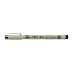 FINELINER PIGMA MICRON (02) 0,3MM NERO 12PZ