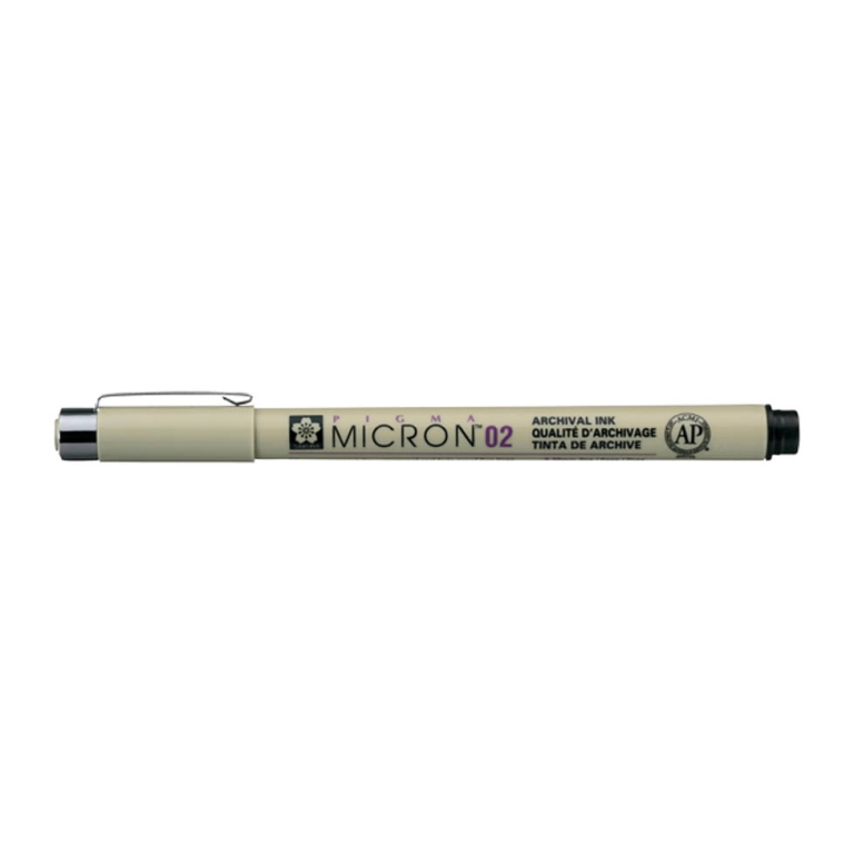 FINELINER PIGMA MICRON (02) 0,3MM NERO 12PZ