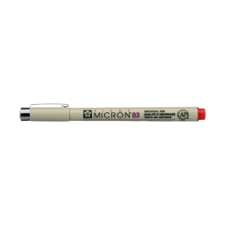 FINELINER PIGMA MICRON (03) 0,35MM ROSSO 12PZ