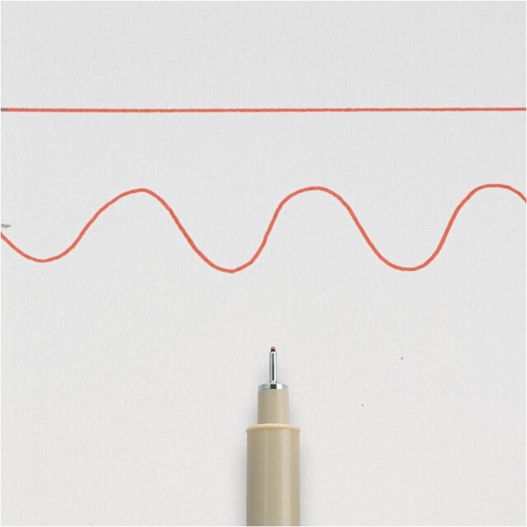 FINELINER PIGMA MICRON (03) 0,35MM ROSSO 12PZ 2