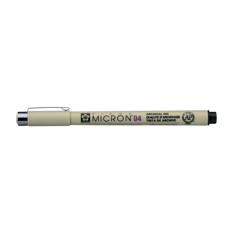 FINELINER PIGMA MICRON (04) 0,4MM NERO 12PZ