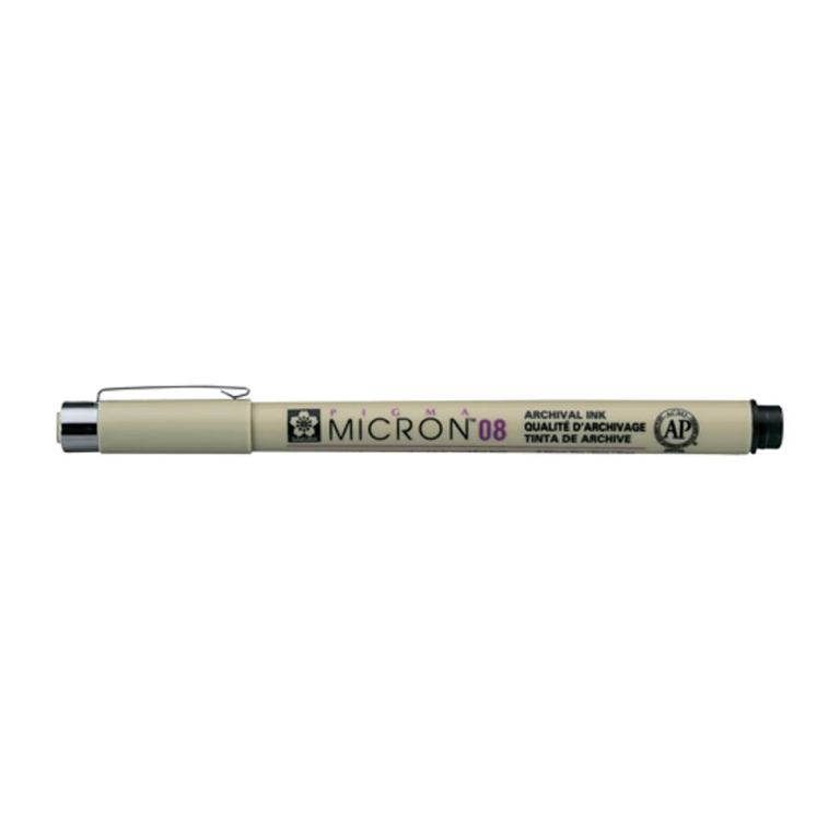 FINELINER PIGMA MICRON (08) 0,5MM NERO 12PZ