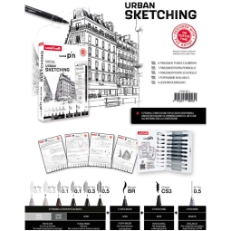 UNIPIN FINELINER         KIT URBAN SKETCHING
