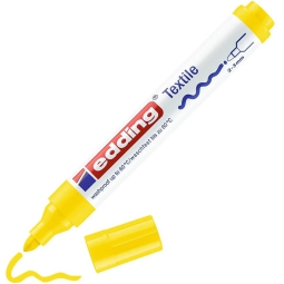 PENNARELLO TESSUTO GIALLO 10PZ EDDING