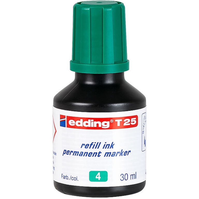 INCHIOSTRO T25 VERDE     30ML EDDING