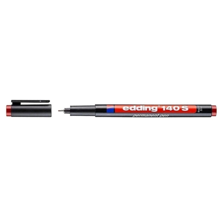 PENNARELLO MARKER ROSSO  10PZ S PERMANENTE EDDING