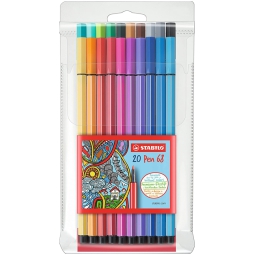 STABILO PEN 68 20 COLORI BLISTER