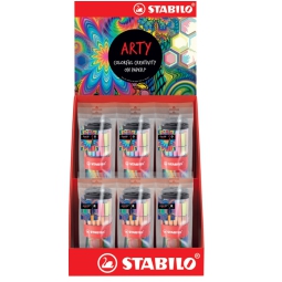 STABILO PEN 68 / POINT 88  ROTOLO ARTY 12PZ