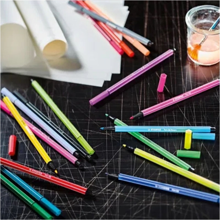 STABILO PEN 68 ARTY 24 COLORI SCATOLA CARTONE 5