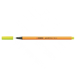 STABILO POINT 88 GIALLO NEON 024 10PZ