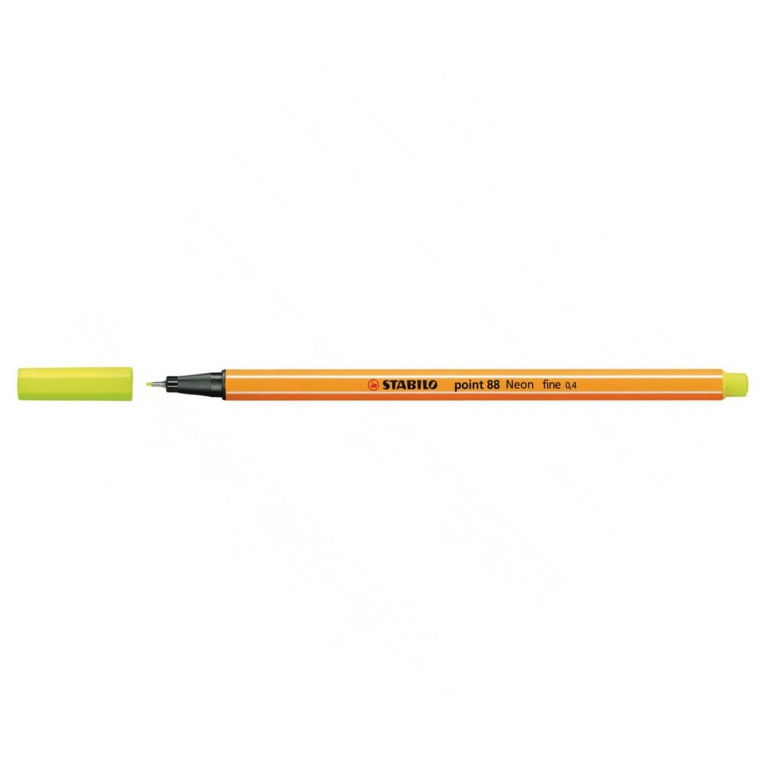 STABILO POINT 88 GIALLO NEON 024 10PZ