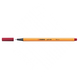 STABILO POINT 88 ROSSO SCURO 50 10PZ