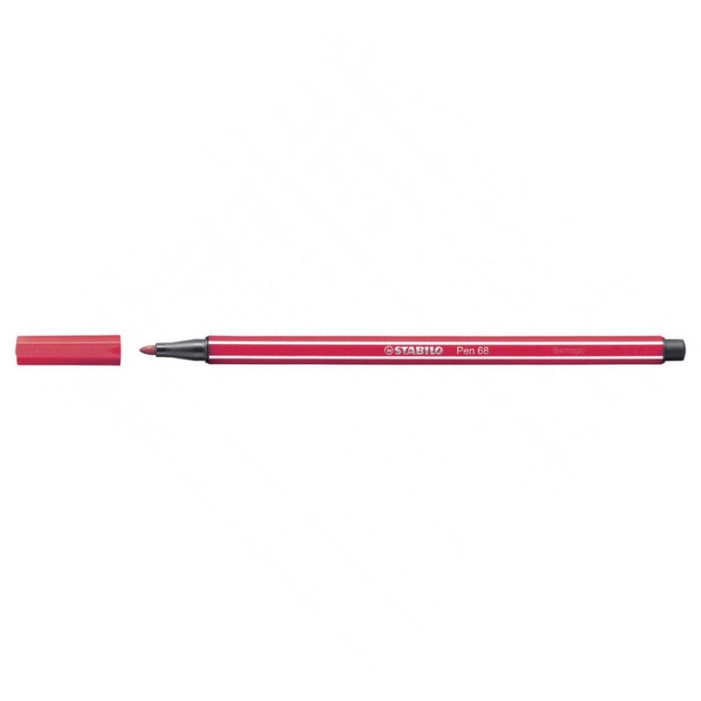 STABILO PEN 68 ROSSO SCURO 50 10PZ