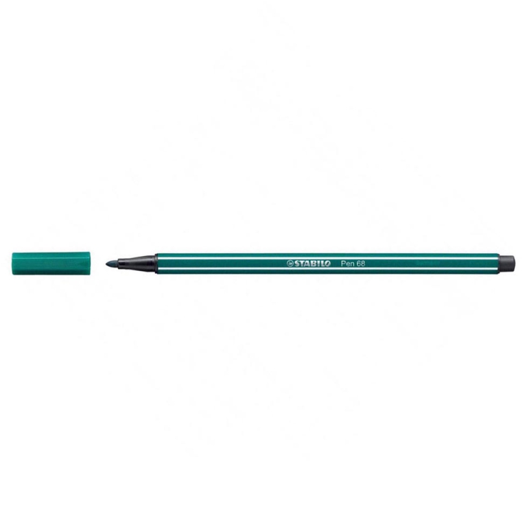 STABILO PEN 68 VERDE TURCHESE 53 10PZ