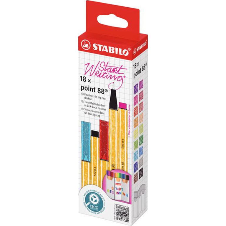 STABILO POINT88 18 COLORI ZIG ZAG 2