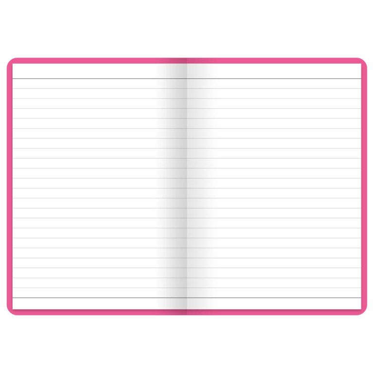 TACCUINO DAZZLE A6 RIGHE 11X15 ROSA