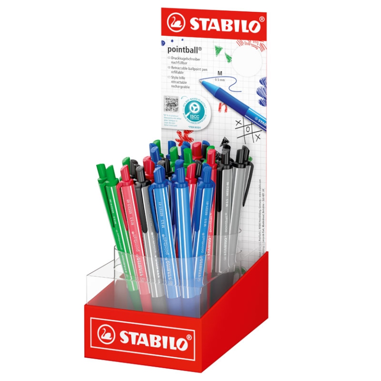 SFERA POINTBALL COLORFUL SCATTO 38PZ EXPO STABILO