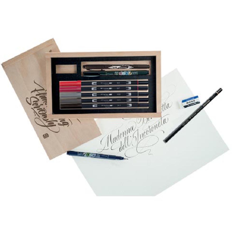 SET CALLIGRAFIA 10PZ ADVANCED BY L.B. LEGNO 2