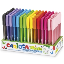 SFERA FIORELLA 10 COLORI FLUO 120PZ EXPO