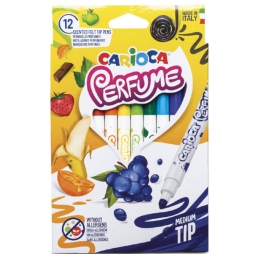 PERFUME 12 COLORI PENNARELLO PROFUMATO CARIOCA