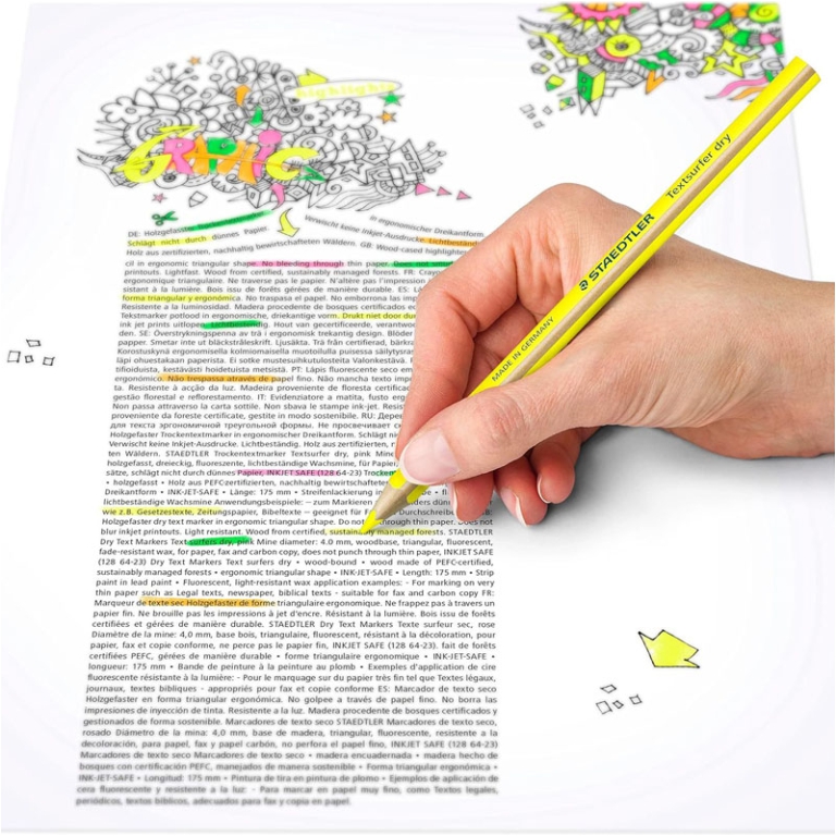 EVIDENZIATORI MATITA 12PZ ROSA STAEDTLER 2