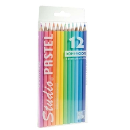 PASTELLI 12COL STUDIO    PASTEL K-I-N