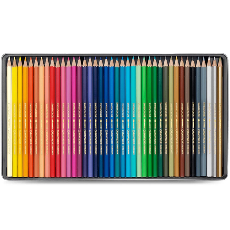 SWISSCOLOR 40 COLORI     PASTELLI ACQUERELLABILI 3