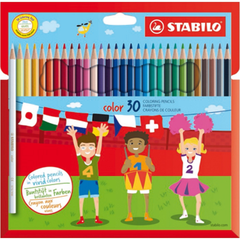 PASTELLI STABILO COLOR 30COLORI