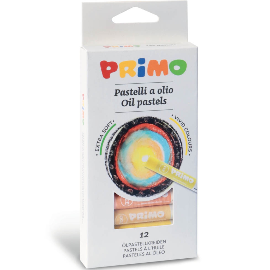 PASTELLI OLIO MAXI 12 COLORI 6 CONFEZIONI GIOTTO: vendita ingrosso con  consegna veloce