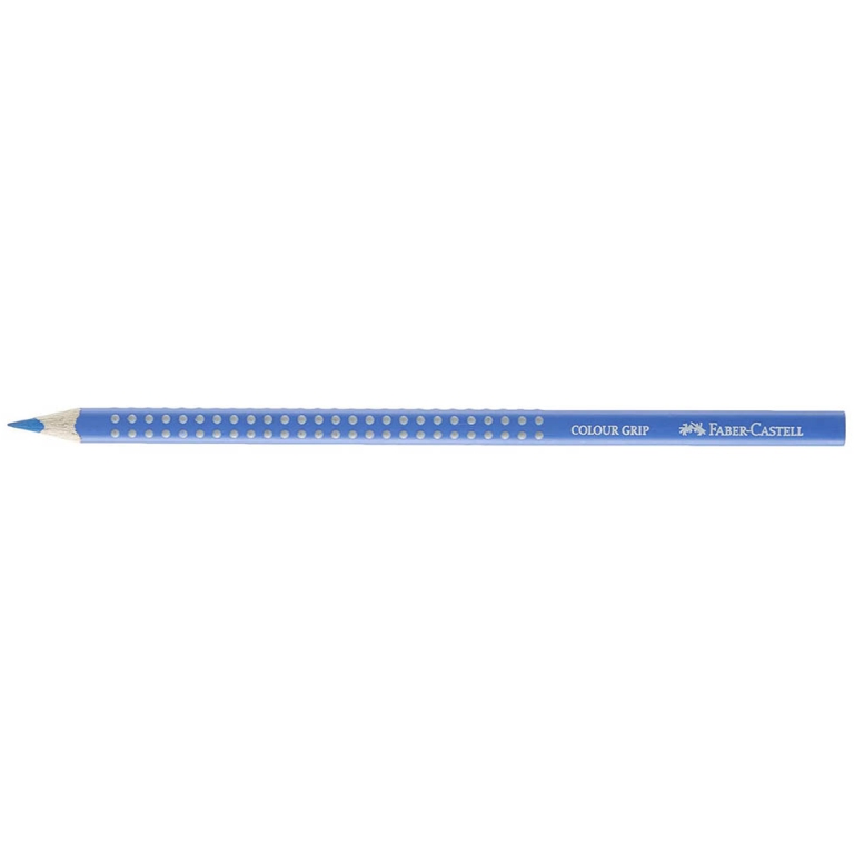 PASTELLI COLOUR GRIP 12PZ BLU COBALTO FABER
