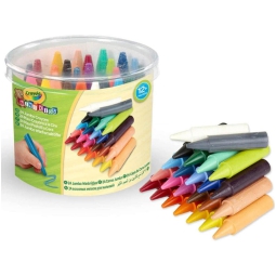 MAXI PASTELLI CERA 24COL MINI KIDS +12MESI CRAYOLA