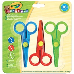 FORBICI 3PZ MINI KIDS    +12MESI CRAYOLA