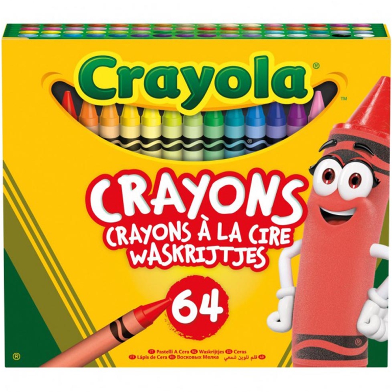 PASTELLI CERA 64 COLORI  CRAYOLA 2