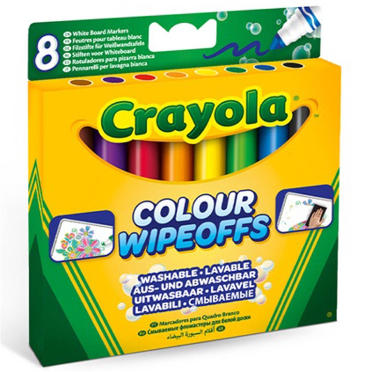 PENNARELLI PER LAVAGNA LAVABILI 8 COLORI CRAYOLA 3