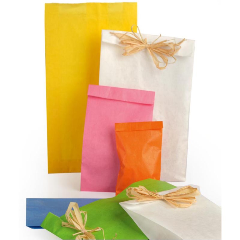SACCHETTI 10X18X3CM KRAFT SOFT COLOR 100PZ 3