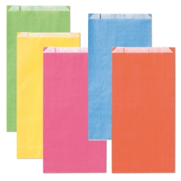 SACCHETTI 8X15X3CM KRAFT SOFT COLOR 100PZ