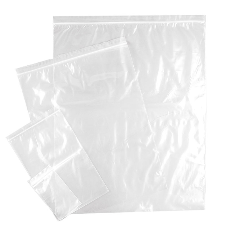 SACCHETTI POLIETILENE ZIP 7X10CM 100PZ