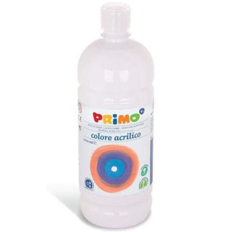 TEMPERA 1000ML BIANCO    PRIMO ACRILICO