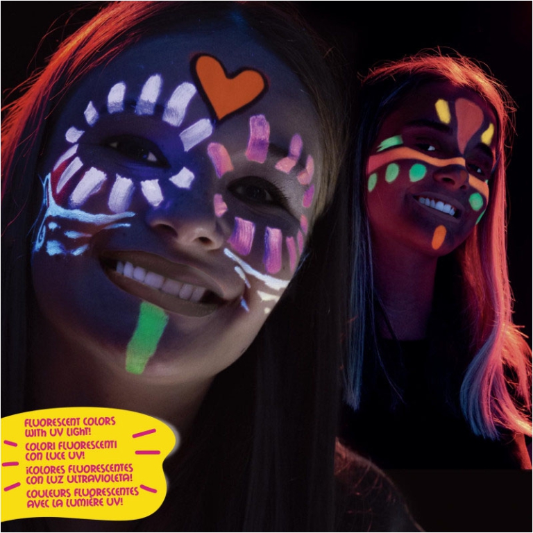 MASK UP 6PZ CARIOCA NEON 3